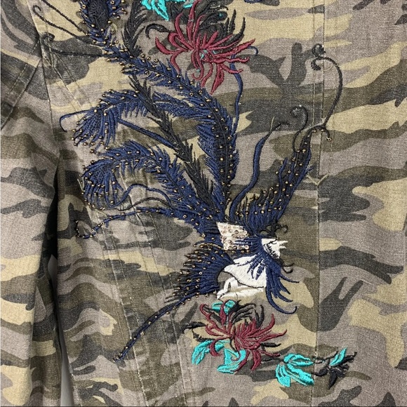 Morbid threads embroidered jacket - Picture 4 of 4